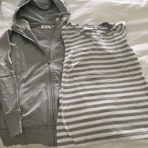 Denim & Co. Jacket & Top XXS